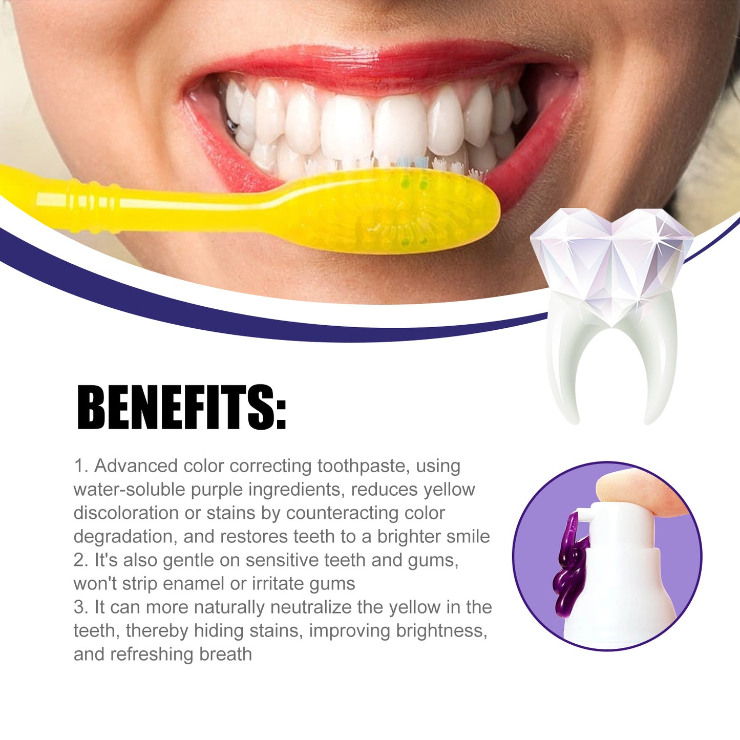 Jaysuing V34 Bright Smile Paste